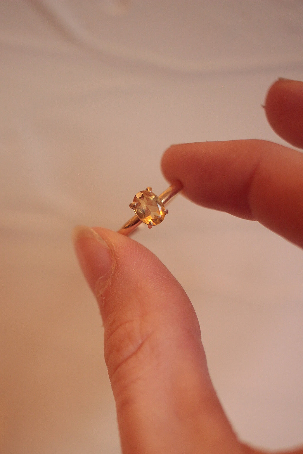 Citrine Ring