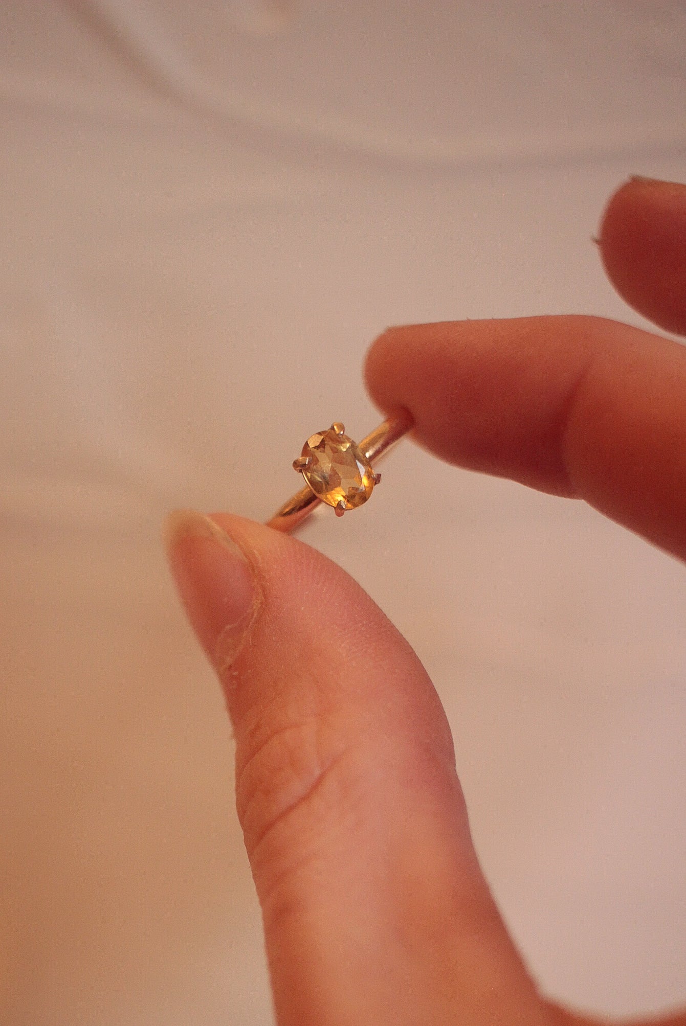 Citrine Ring