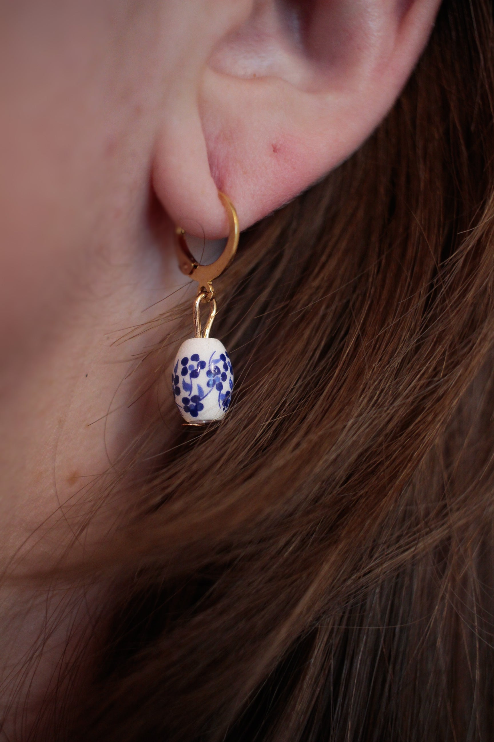 Blue Willow Earrings