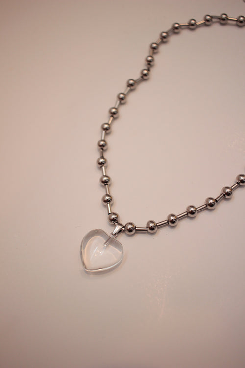Bubble Heart Necklace