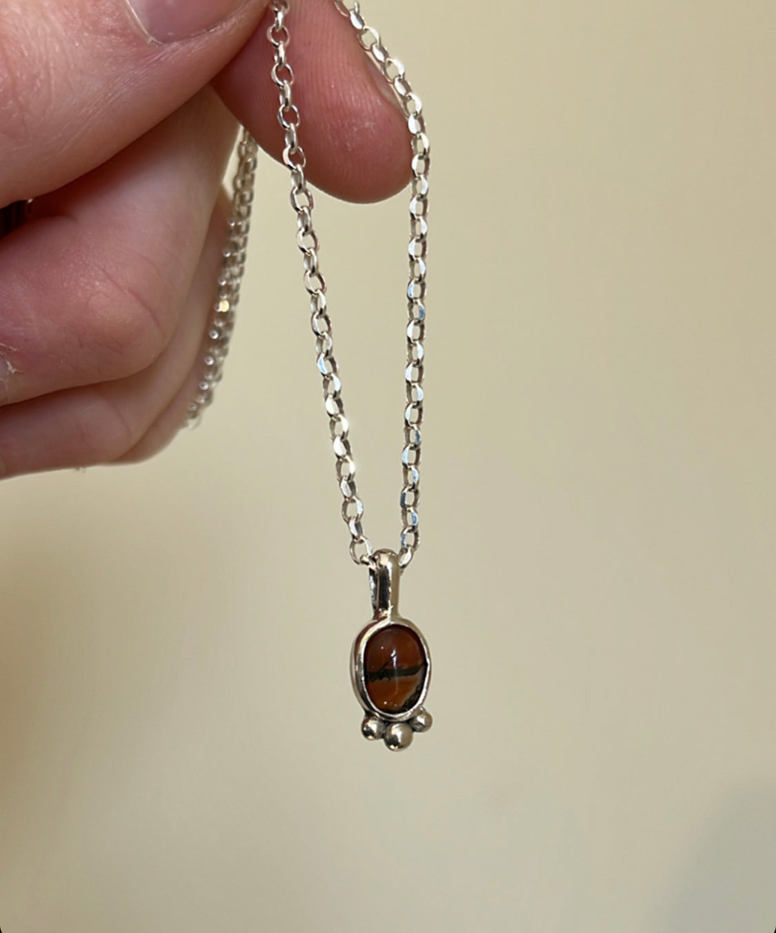 Moss Agate Pendant