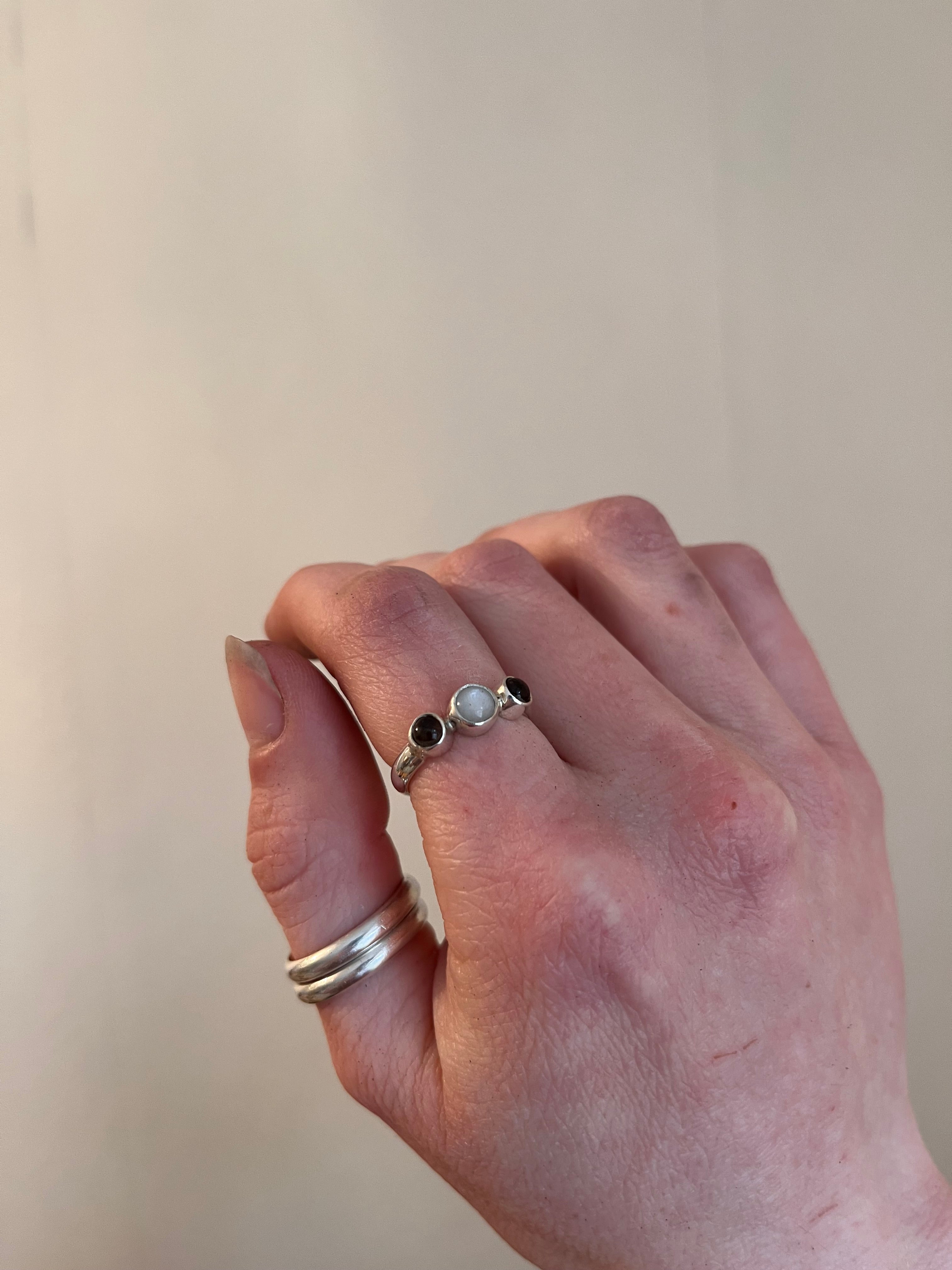 Moon Lit Beach Ring