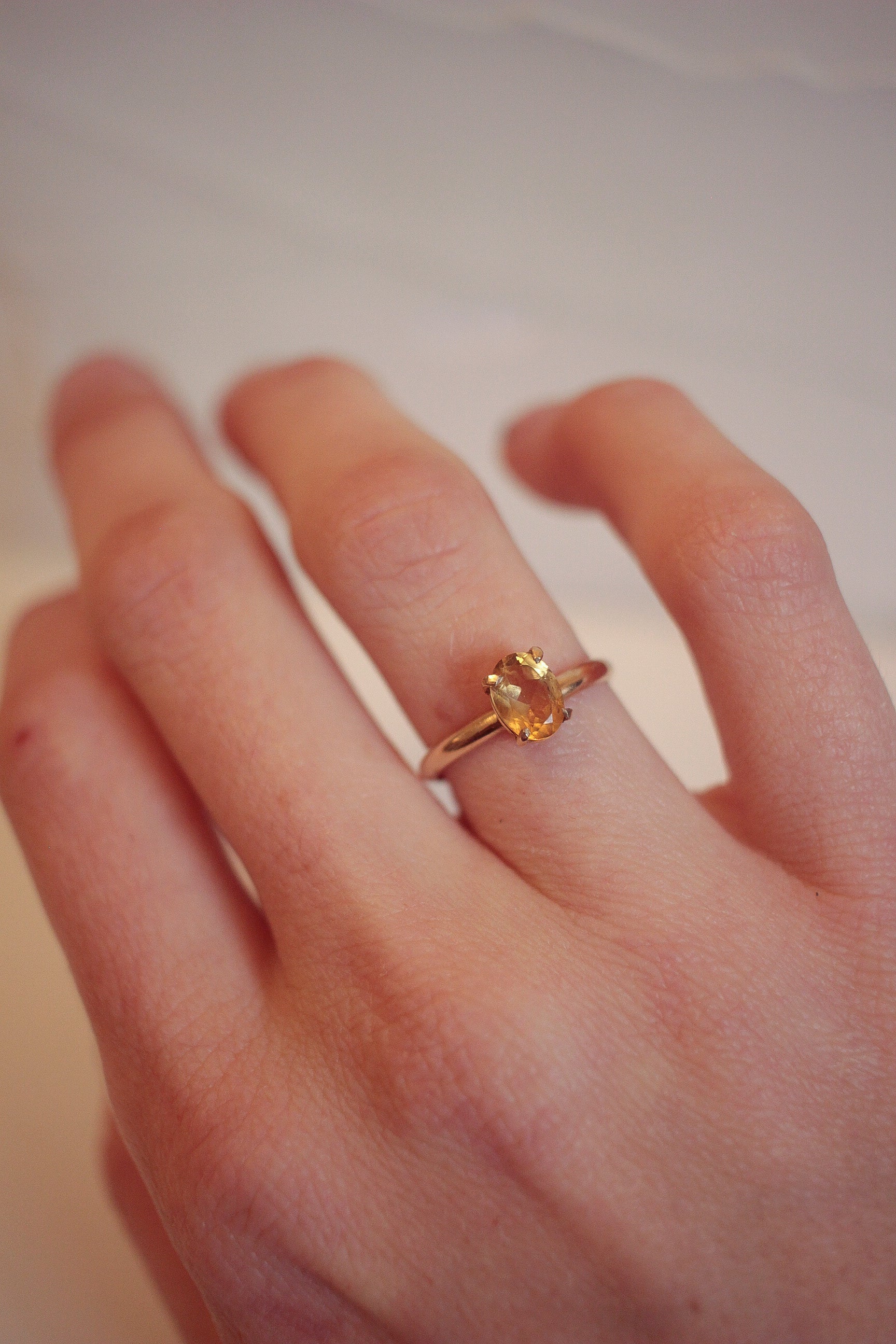 Citrine Ring