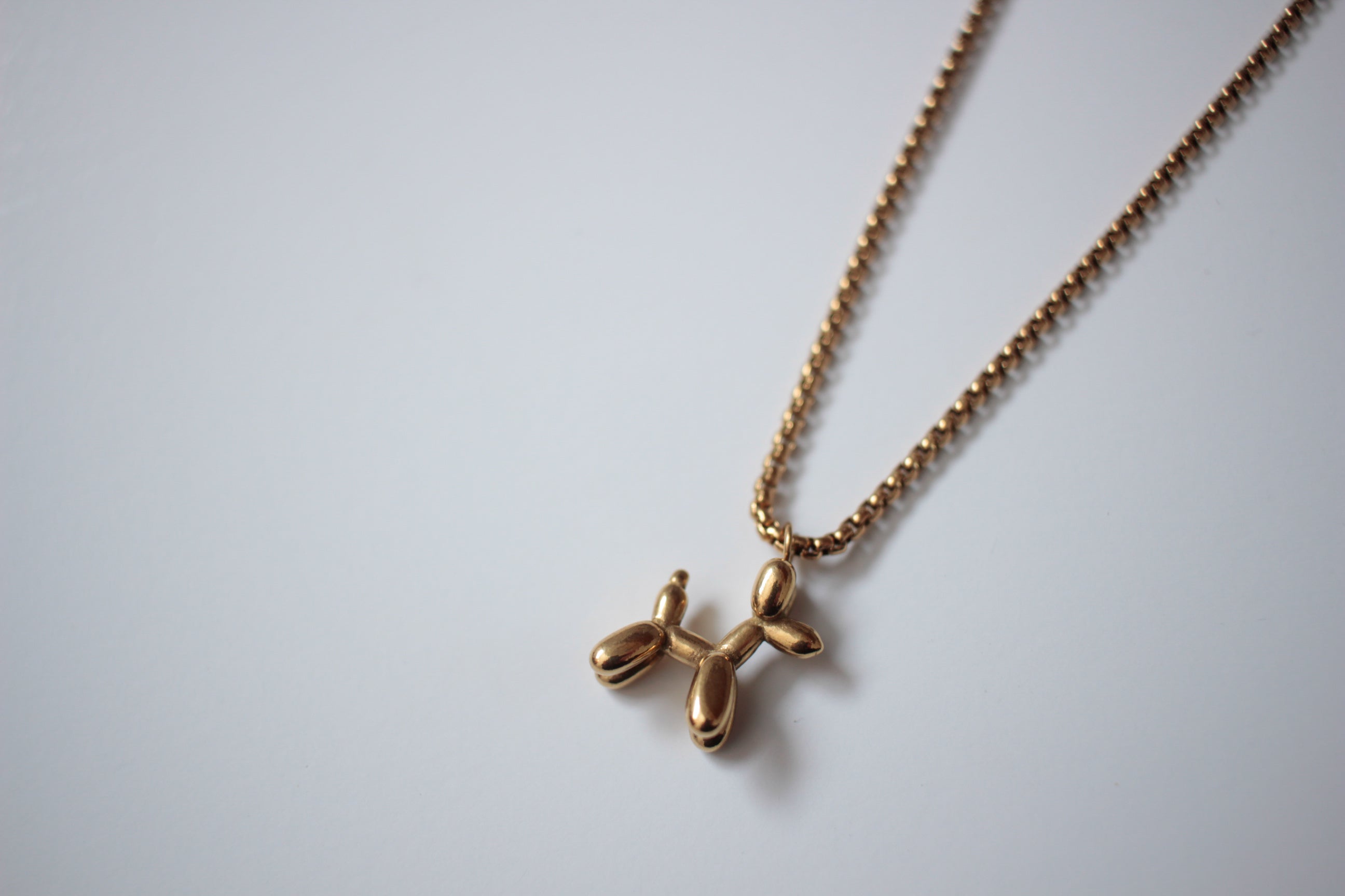 Balloon Dog Necklace