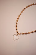 Bubble Heart Necklace