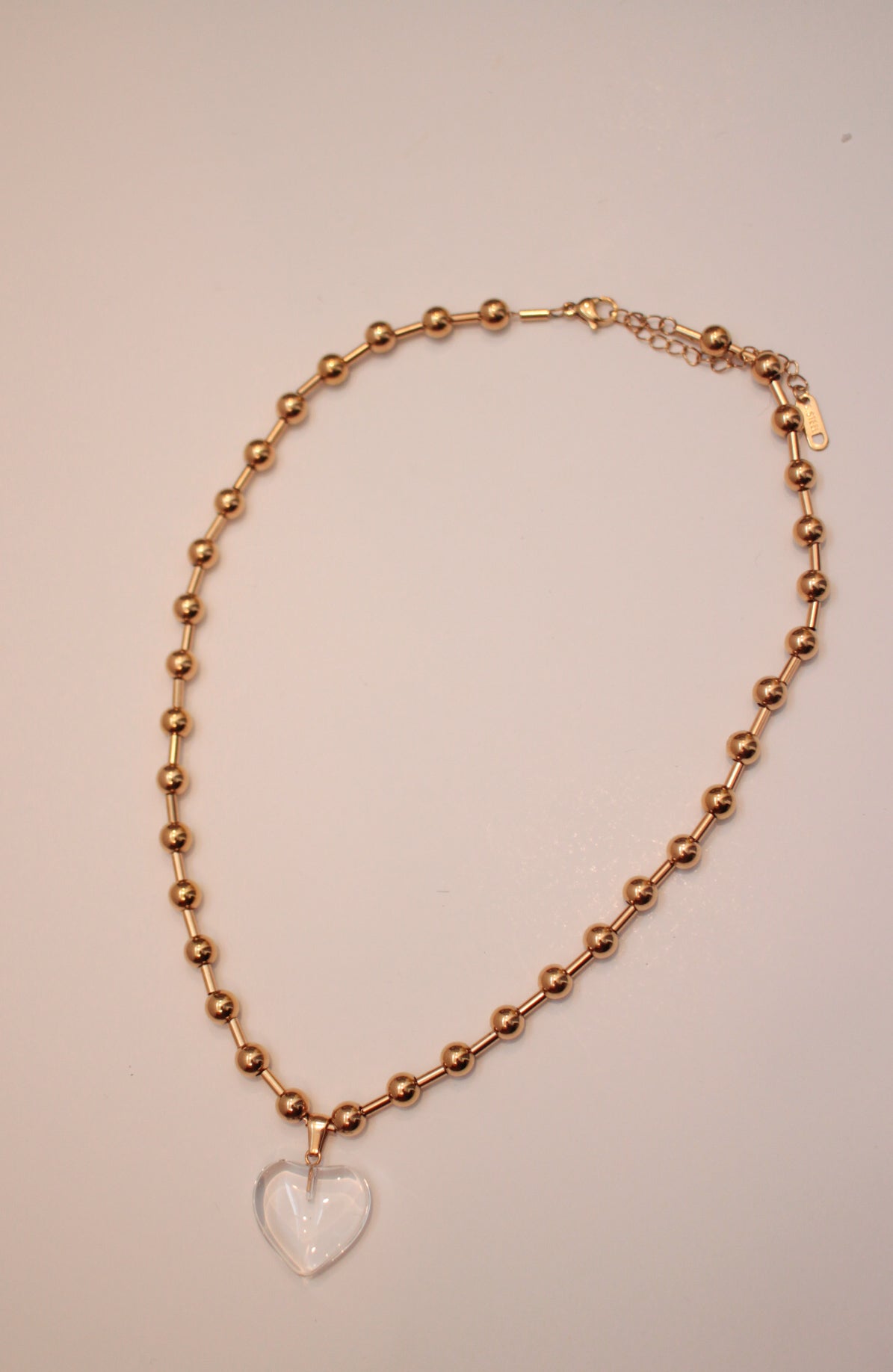 Bubble Heart Necklace