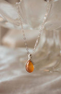 Tangerine Quartz Pendant
