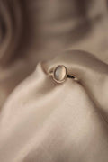 Grey Moonstone Ring
