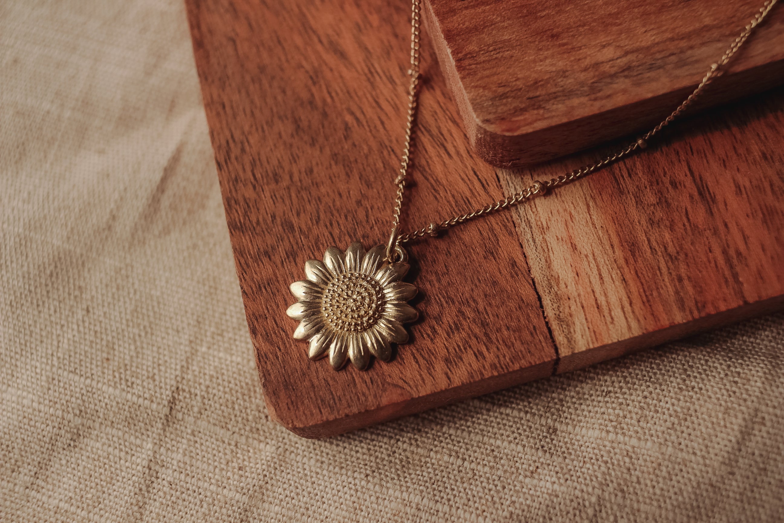Sunflower Necklace