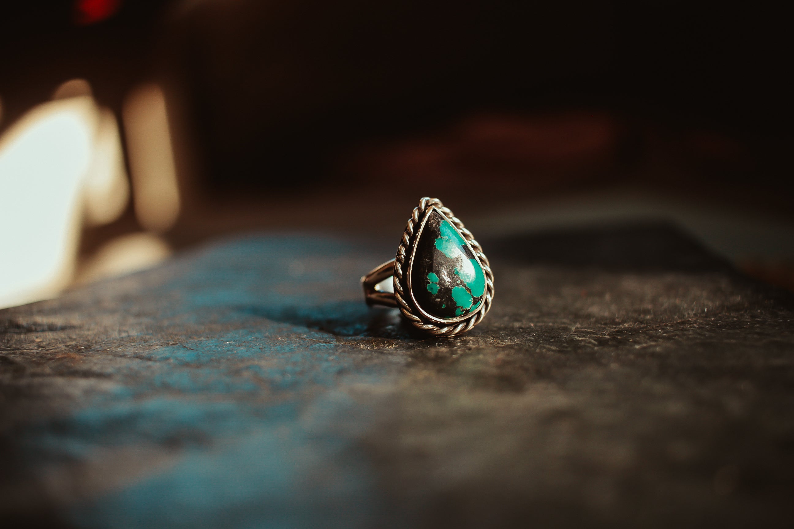 Tibetan Turquoise Ring