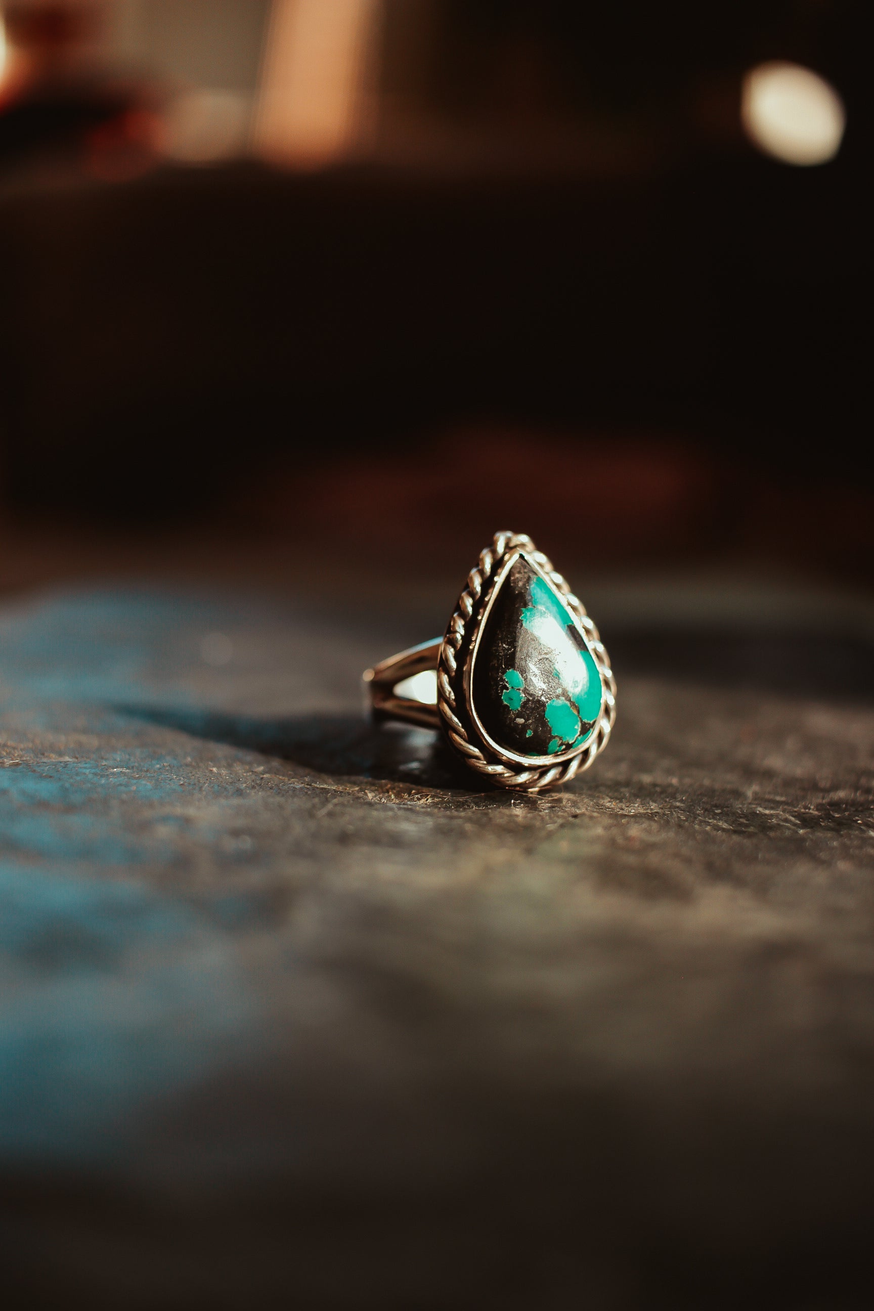 Tibetan Turquoise Ring