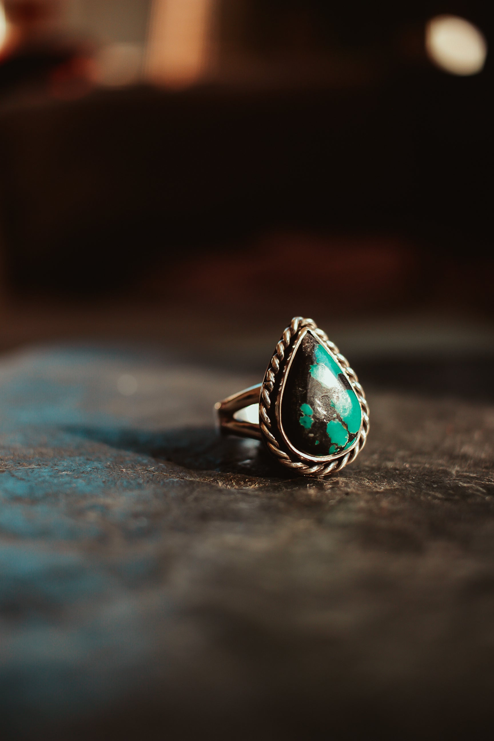 Tibetan Turquoise Ring