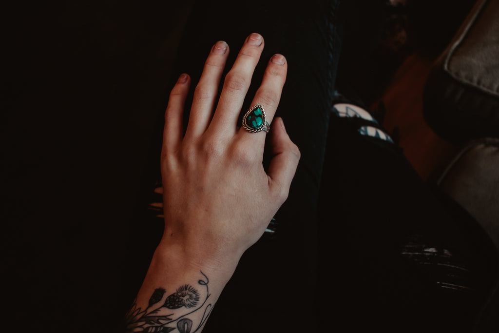 Tibetan Turquoise Ring
