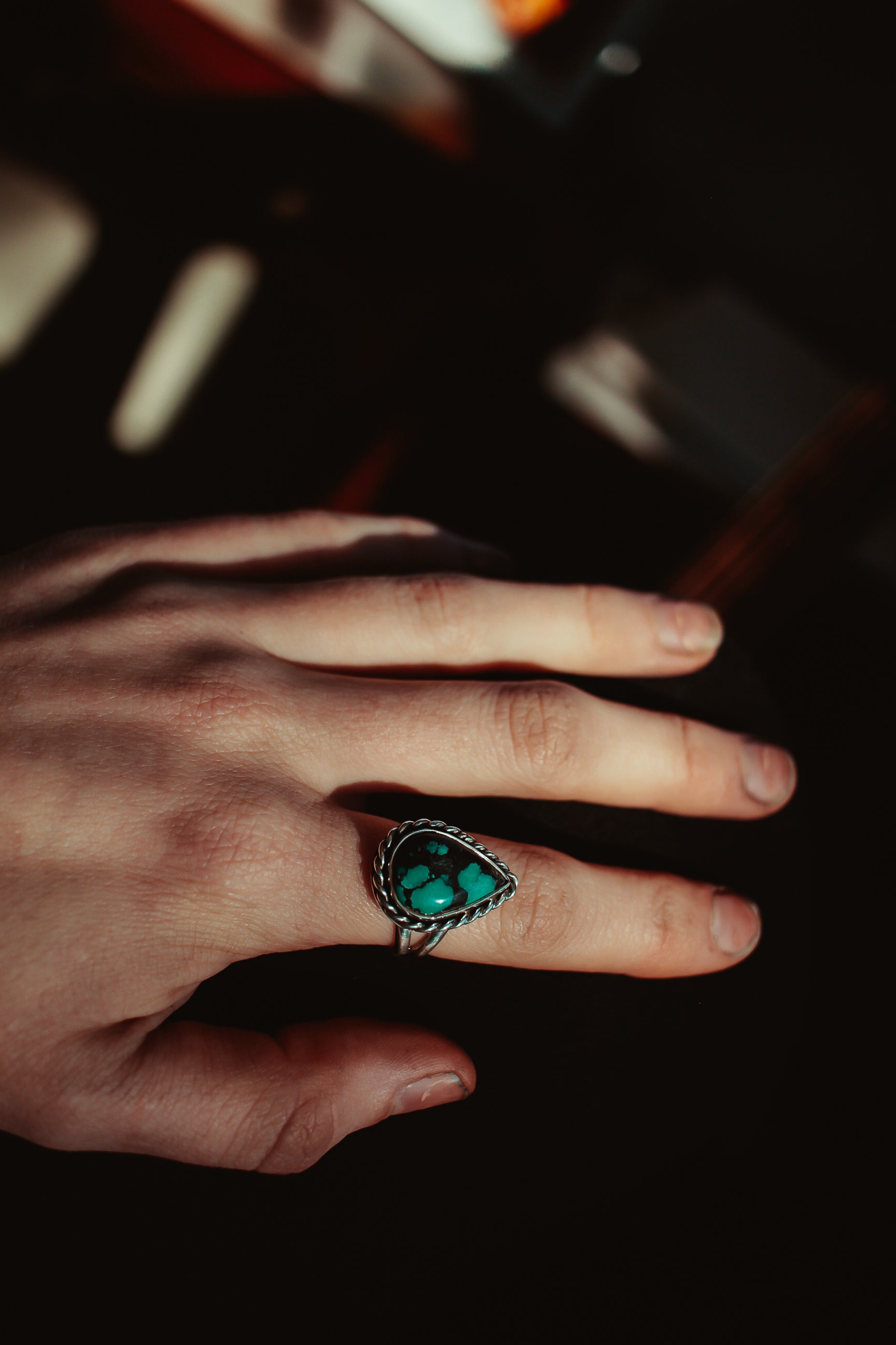 Tibetan Turquoise Ring