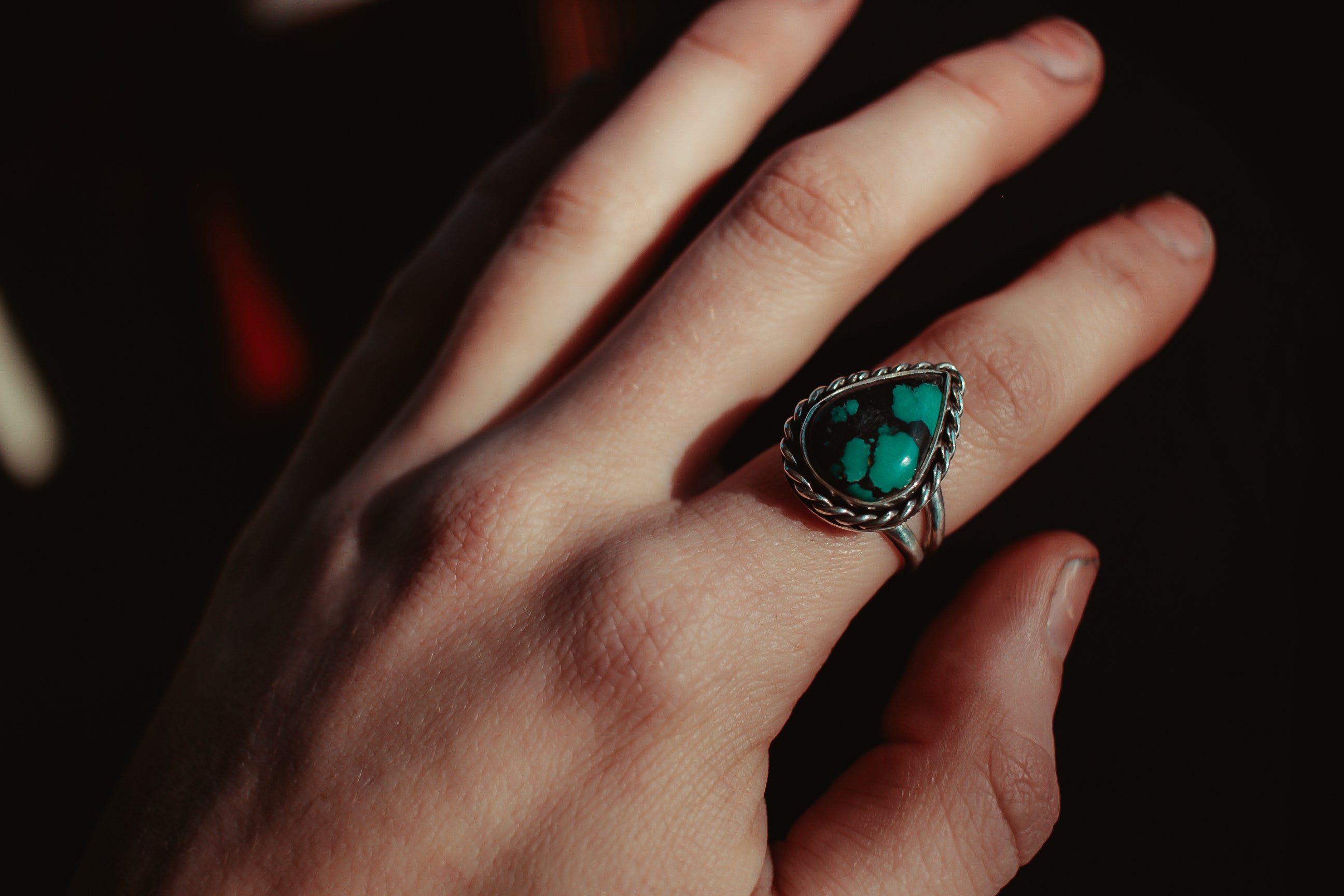 Tibetan Turquoise Ring