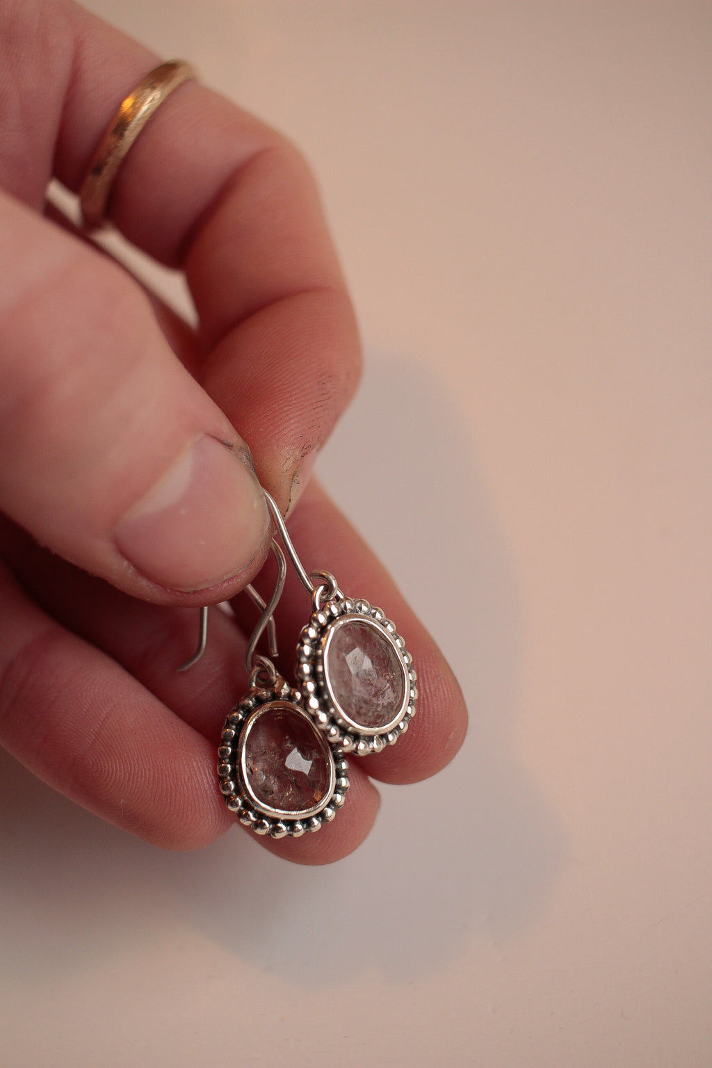 Herkimer Drop Earrings