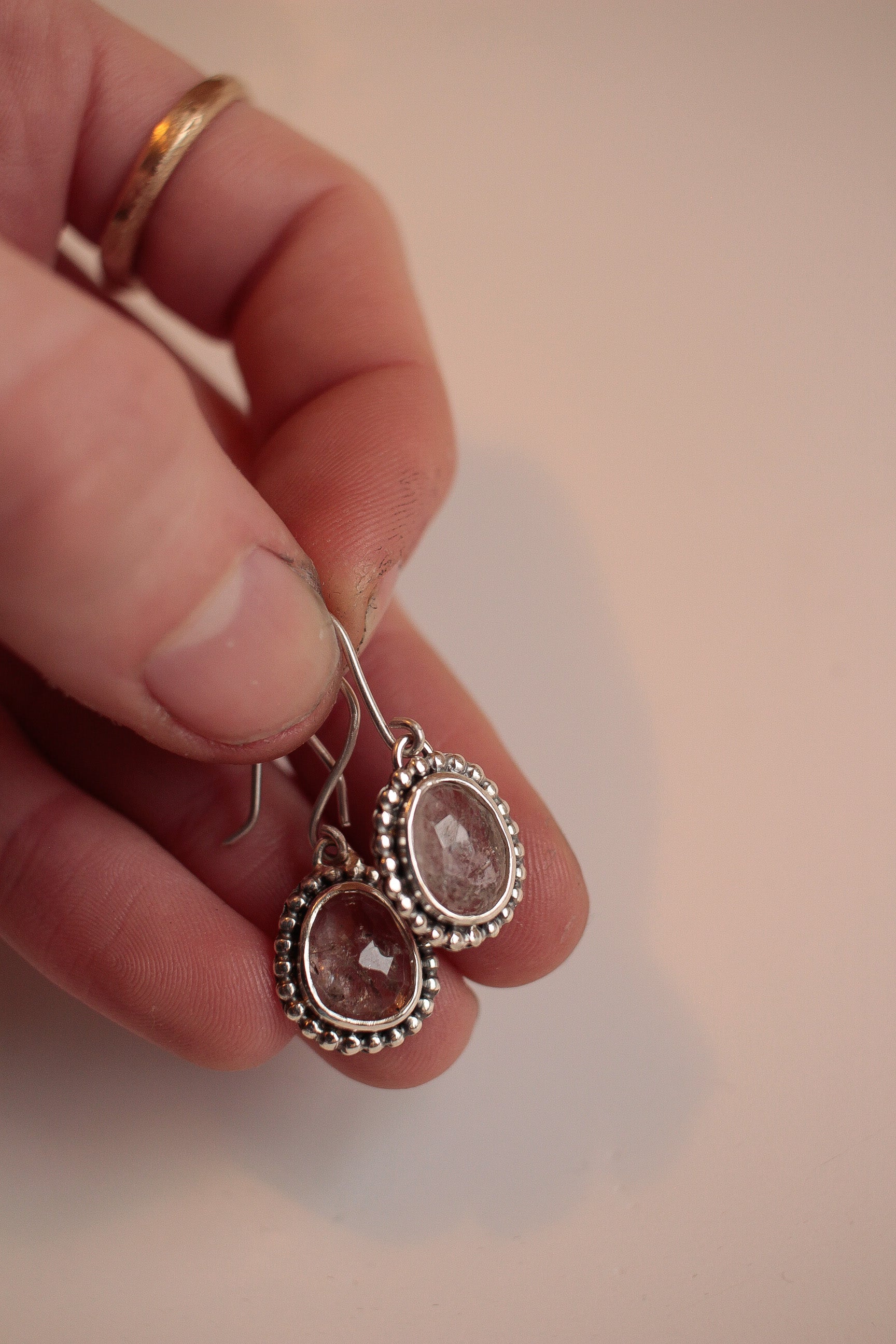 Herkimer Drop Earrings