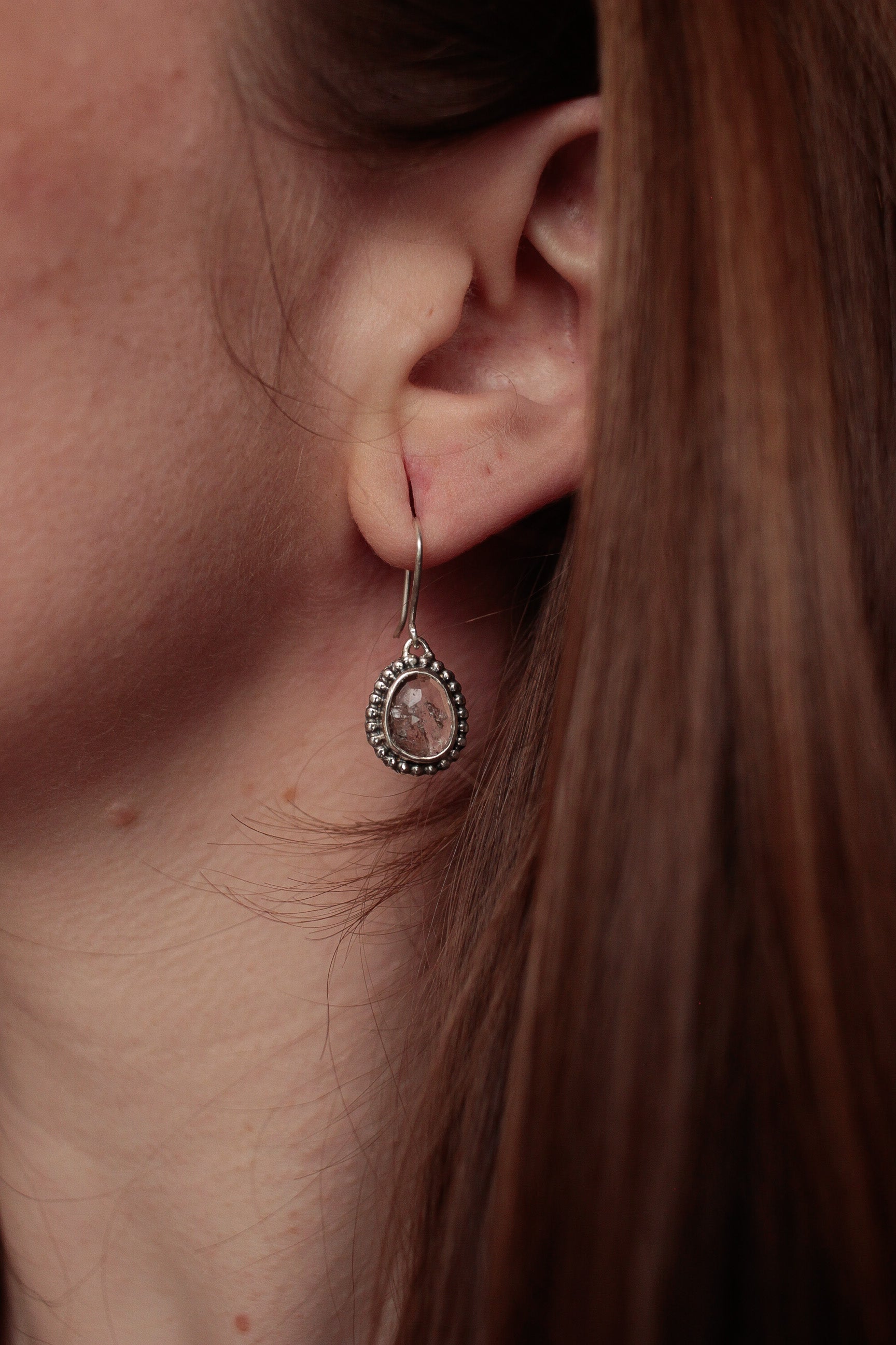 Herkimer Drop Earrings