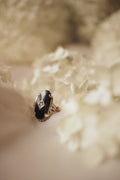 Onyx & Diamond Ring