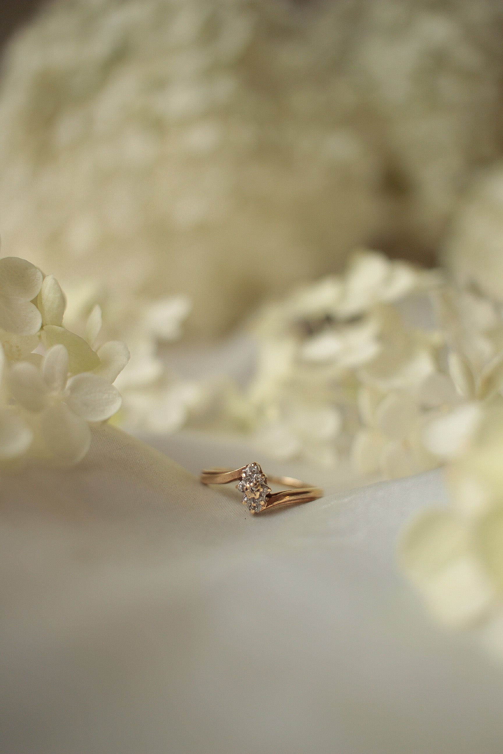 10k Diamond Cluster Ring