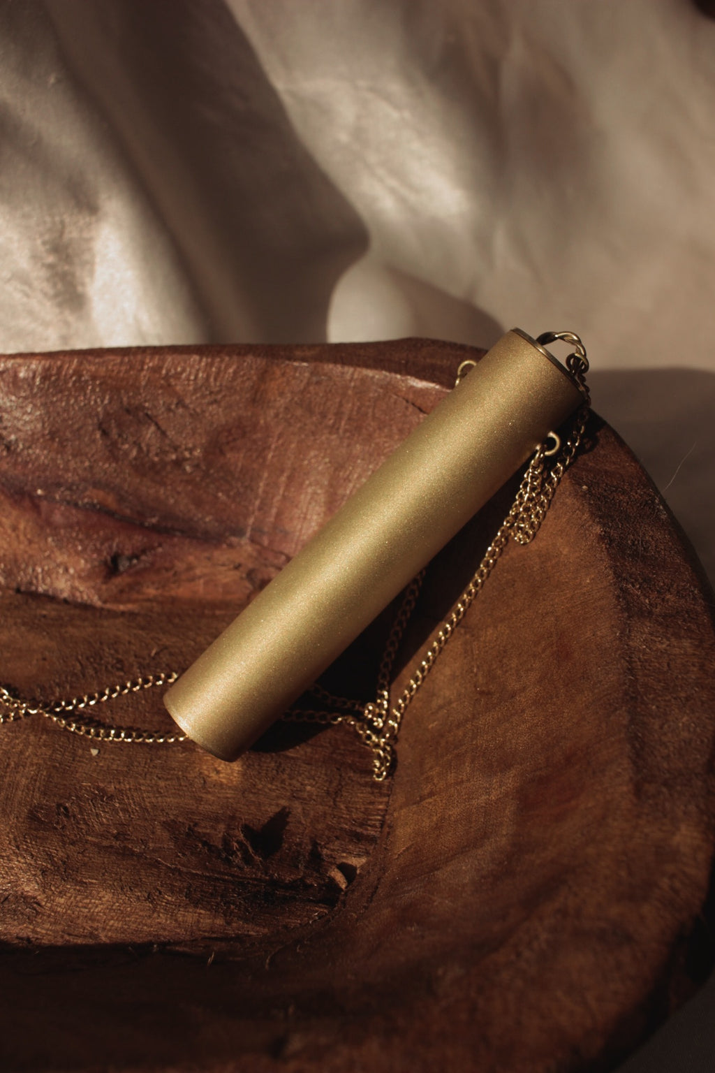 Brushed Vessel Necklace