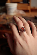 Custom Garnet Ring