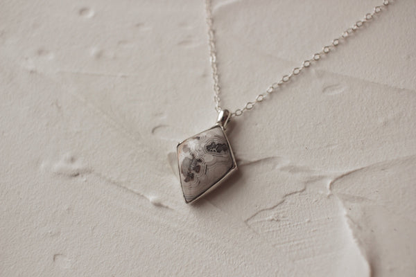 Map Stone Necklace