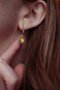 Citrine Drop Earrings