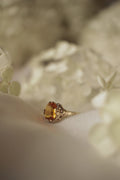 Bubble Citrine Ring