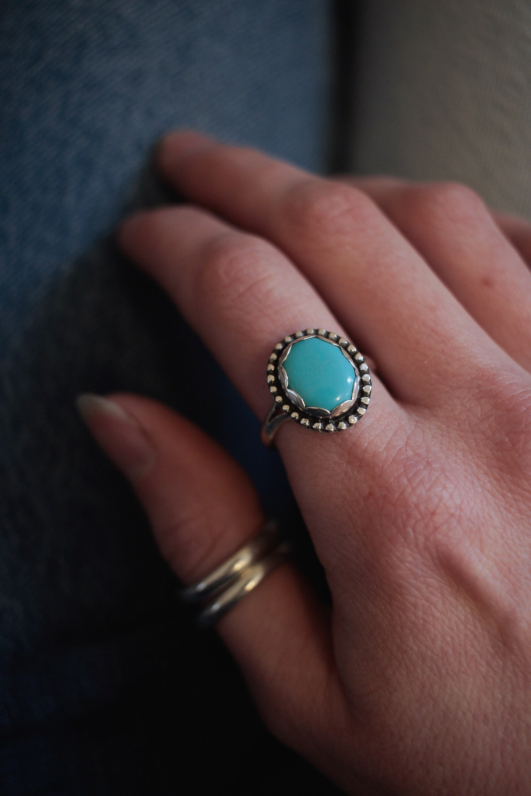 Genuine Turquoise Ring