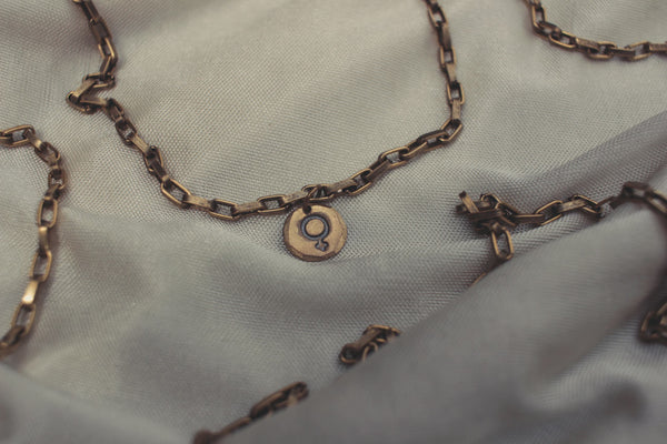 Planet Symbol Layering Necklaces