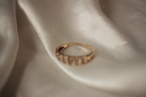 10k Diamond Band