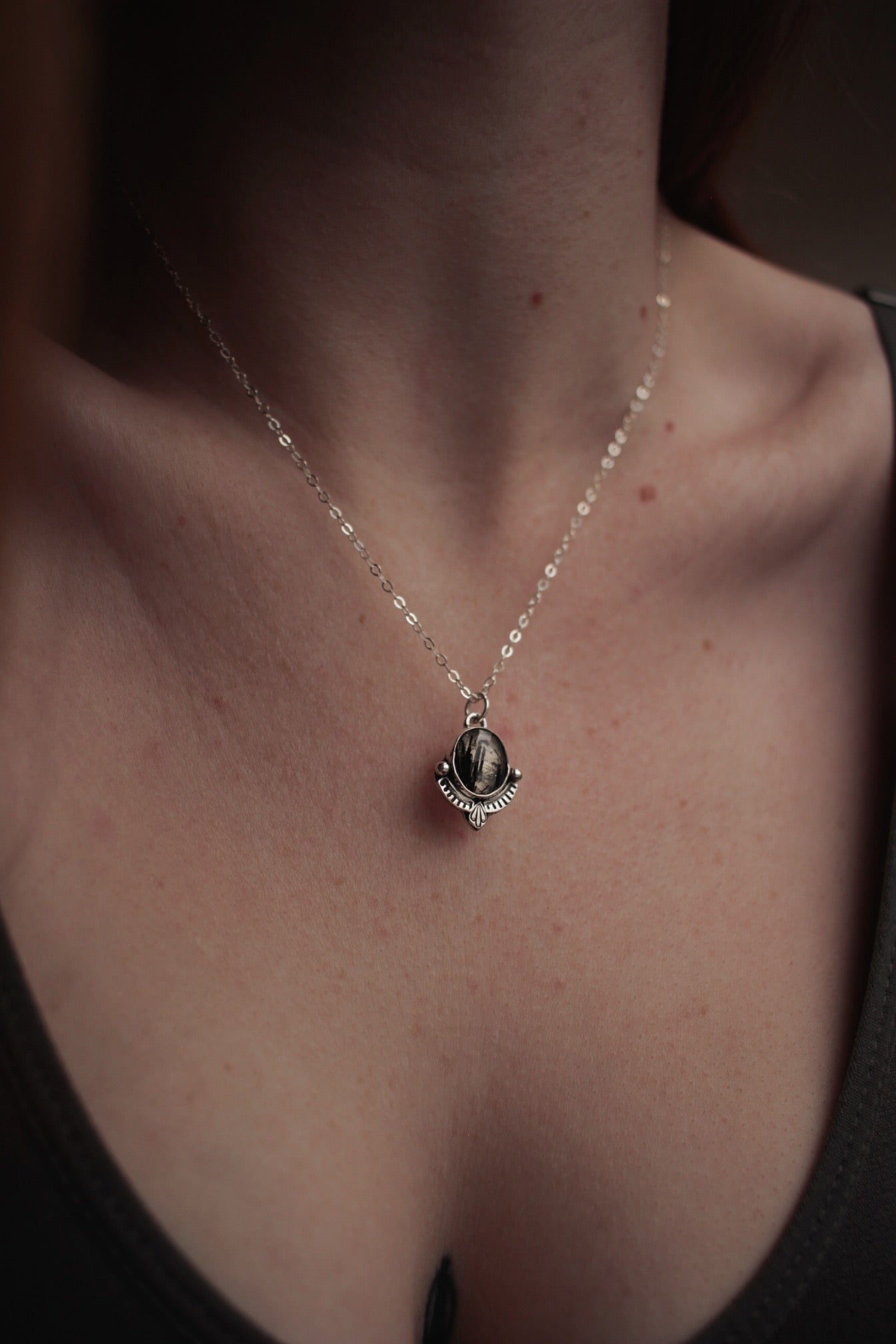 Rutilated Quartz Necklace
