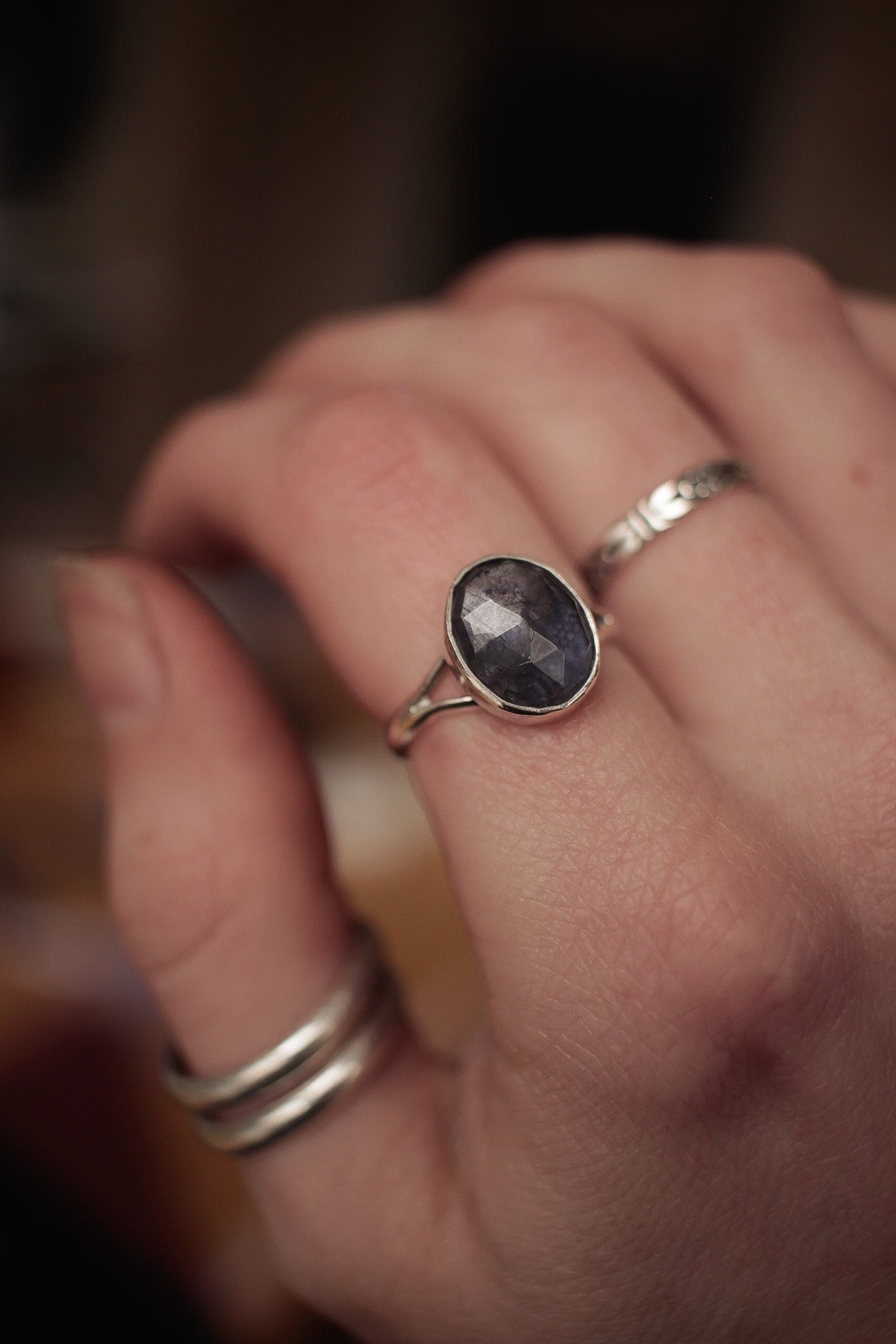 Iolite Ring