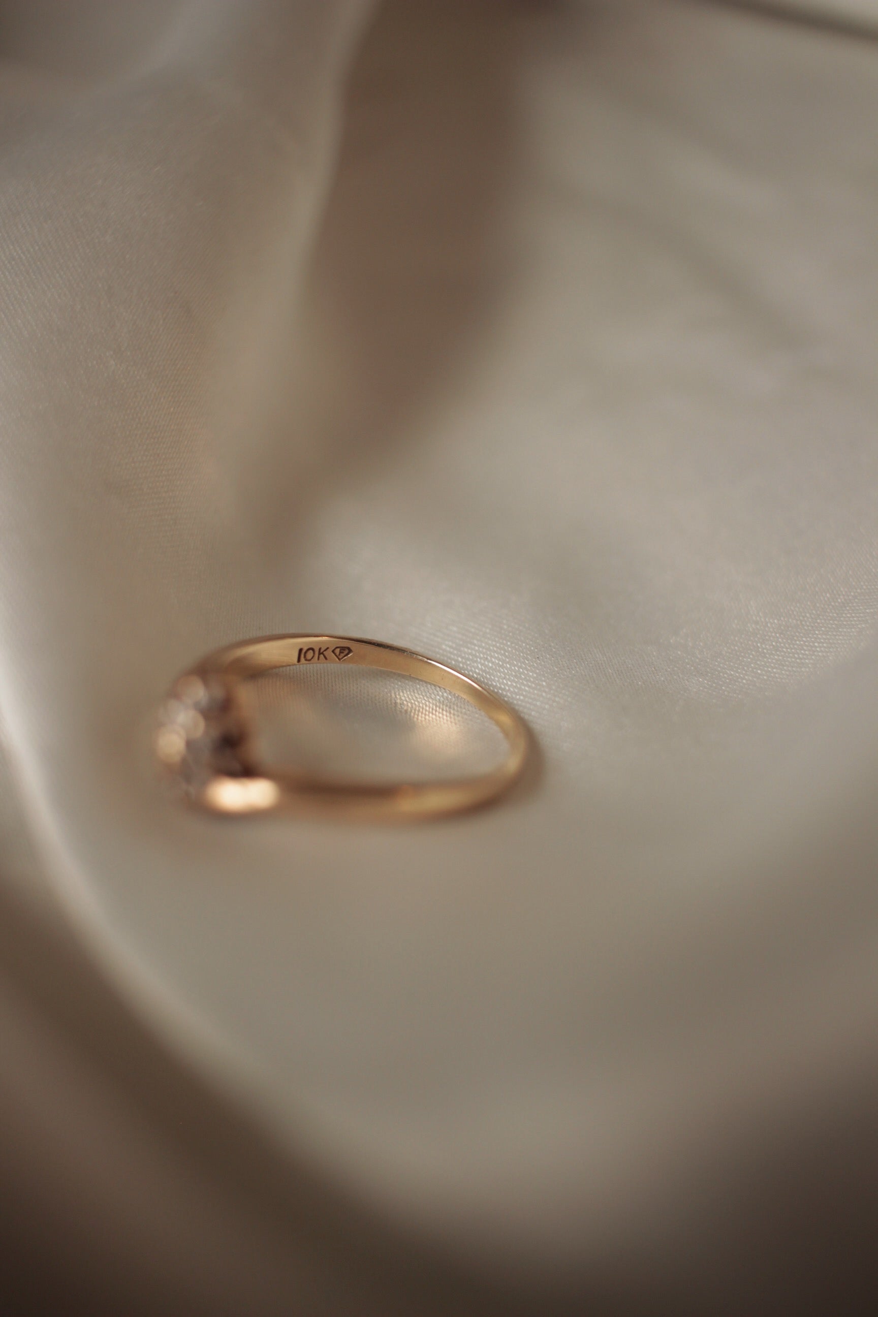 10k Diamond Cluster Ring