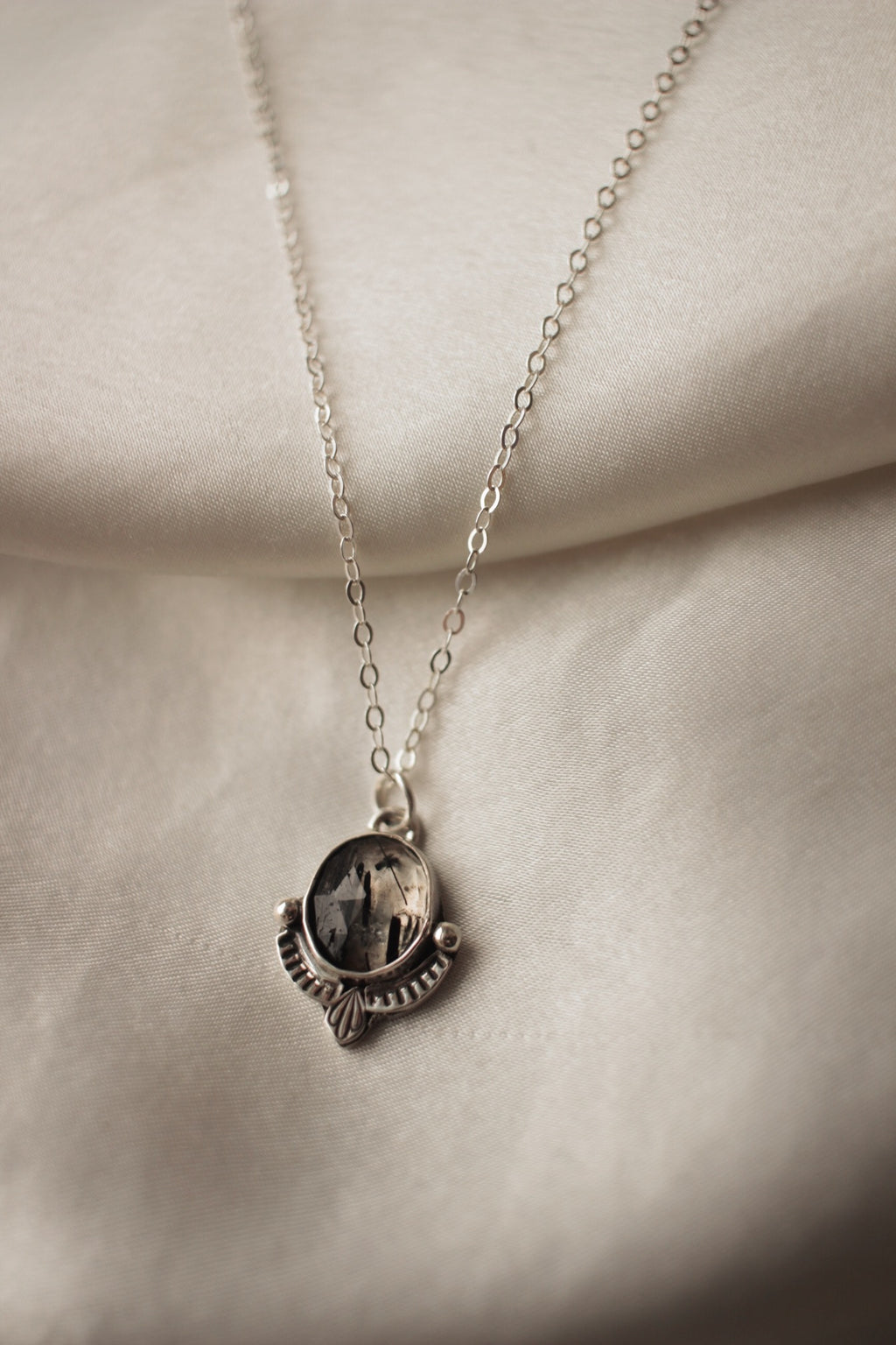 Rutilated Quartz Necklace