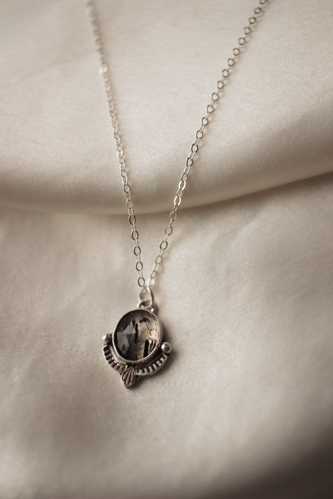 Rutilated Quartz Necklace